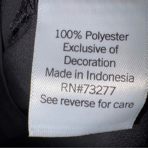 LC Lauren Conrad Black Puff Sleeve Blouse, NWOT - Picture 5 of 5